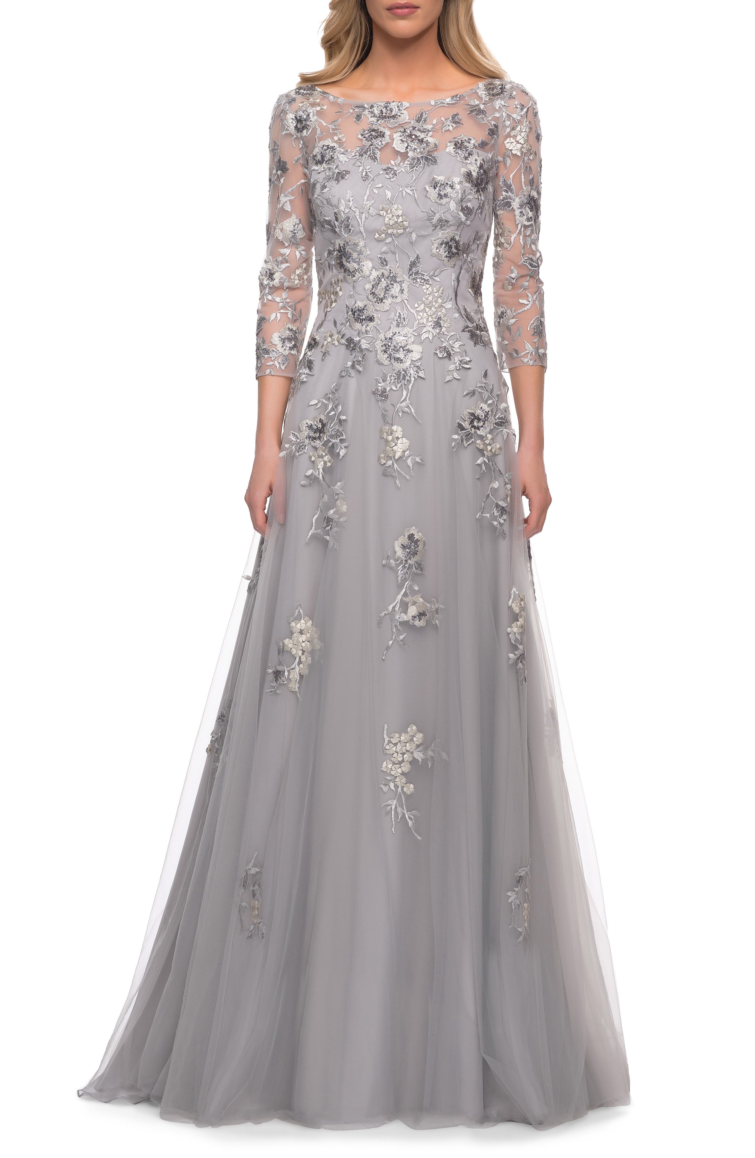 Long Mother of the Bride Dresses with Sleeves
